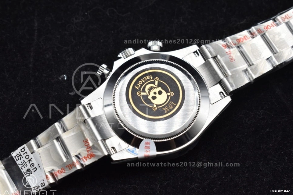 Black 904L Ceramic Bezel Best and SS Case Bracelet IPK Green Dial Daytona 817 Edition Sophisticated 1:1 SA 0405